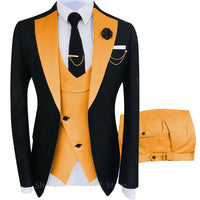 Herren Slim Fit Hochzeitsgast Anzug | Formelle – Orange