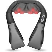 RelaxPro Multifunktionaler Tiefenwärme-Massagegerät für Nacken, Rücken, Schultern und Beine – Grau