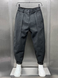 Kessan - Hose mit elastischem Bund – Grau