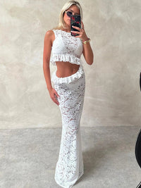 Friederike | Elegantes Date-Night-Kleid – Weiß