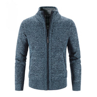 DERRICK – Funktionale Fleecejacke für kalte Tage – Blau