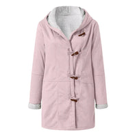 Wivense | Stilvolle Winterjacke mit Kapuze – Rosa
