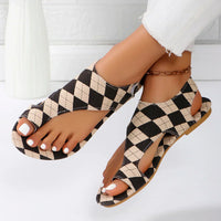 Rosalie | Gepolstert Riemchen Sandalen – Beige