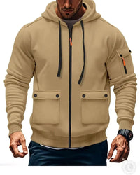 Meinrad® | Premium Robuste Militärjacke für Männer – braun