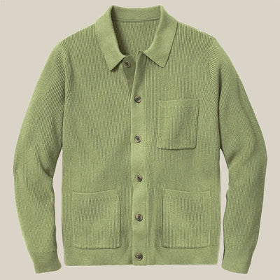 Olitreia | Warmer Strick-Cardigan für Herren