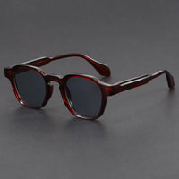 Tara | Vintage-Sonnenbrille mit kräftigem Rahmen – Rot