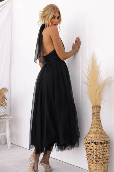Sonya - Rückenfreies elegantes Sommerkleid
