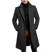 Heinz™ | Premium Trenchcoat – Dunkelgrau