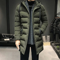 Luxuriöse Steppjacke für Herren – Grün
