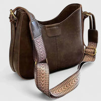 Ophelia | Elegante Schultertasche – Dunkelbraun