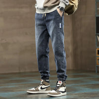 Kopenhagen Jogger™ Raffinierte und zeitlose Freizeitjeans – Dunkelblau