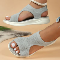 Jolein™ | Leichte orthopädische Sandalen – Grau