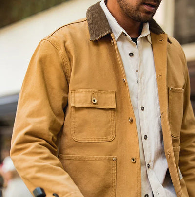 Wilease | Herrenjacke Dick Warm 100% Baumwolle