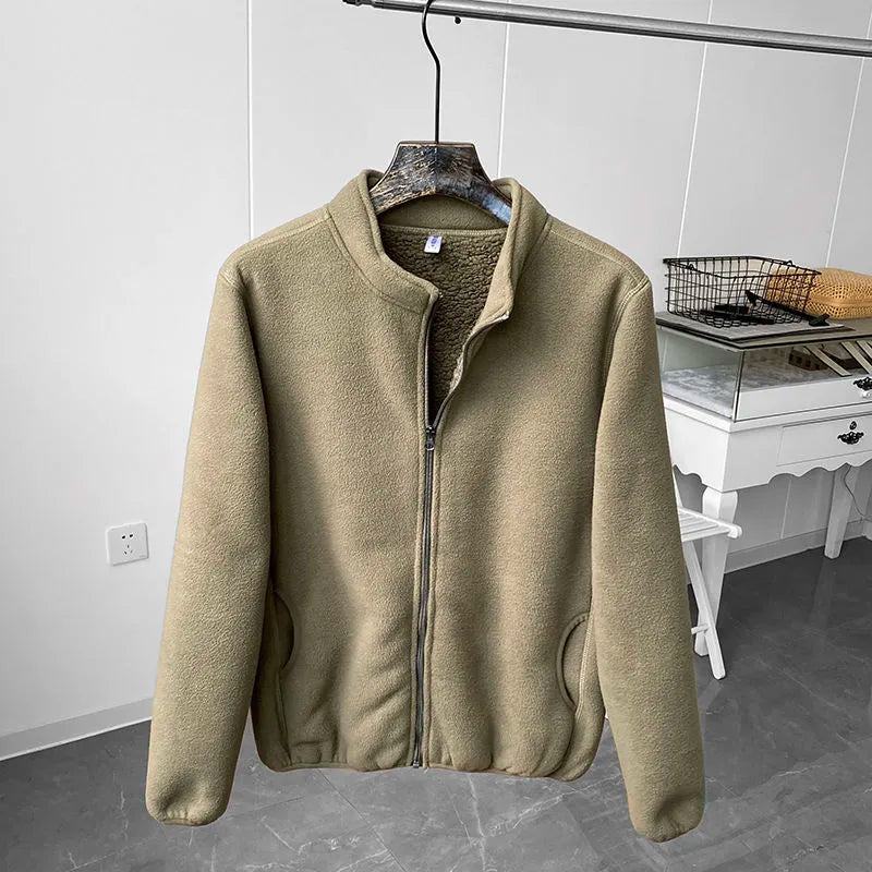 Baptise | Warme Fleecejacke mit Reißverschluss und Futter für Herren