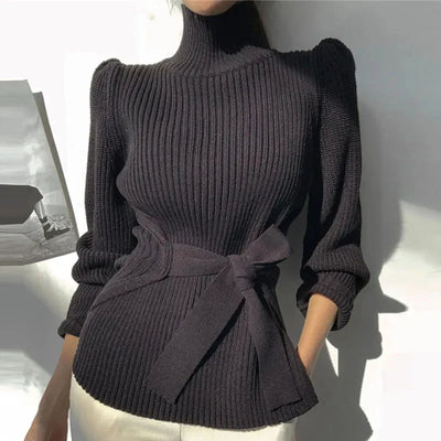 Daphne - Eleganter Rollkragenpullover