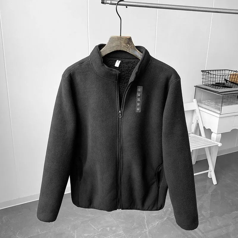 Baptise | Warme Fleecejacke mit Reißverschluss und Futter für Herren