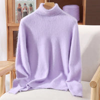 Marlowe Mink Cashmere Knit – Violett