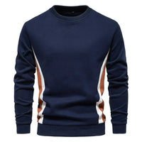 Jonas | Eleganter Pullover für Herren im Alltag – Dunkelblau