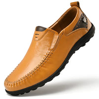 Oreno - zeitlose Loafer – Gelb