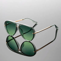 Mazina – Aviator Sonnenbrille – Grün