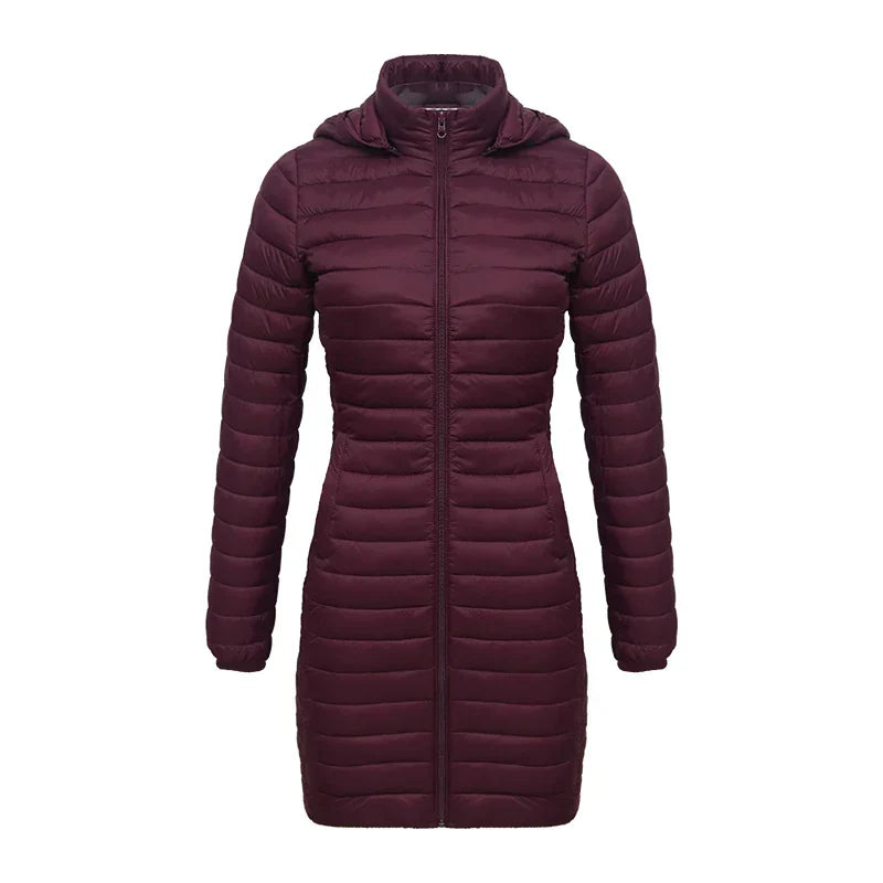 Rosi - Kuschelige lange Parka Jacke
