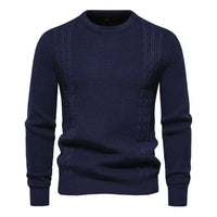 Felix | Stylischer Strickpullover für kalte Tage – Marine
