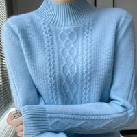 Fluffonia Turtleneck – Himmelblau