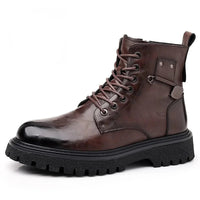 Elegante Business Stiefel für Herren – Braun