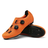 Nadine | Sportliche Rennrad Schuhe – Orange SPD