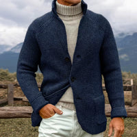 Jett - STRICKCARDIGAN IM GROBEN STRICKLOOK – Blau