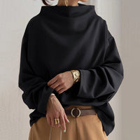Sophia | Eleganter Pullover – Schwarz