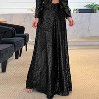 Elkeil | Elegante lange Hosen für Damen – Schwarz