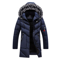 Lyka Jacke -  Stilvolle Warme Winterjacke – Dunkelblau