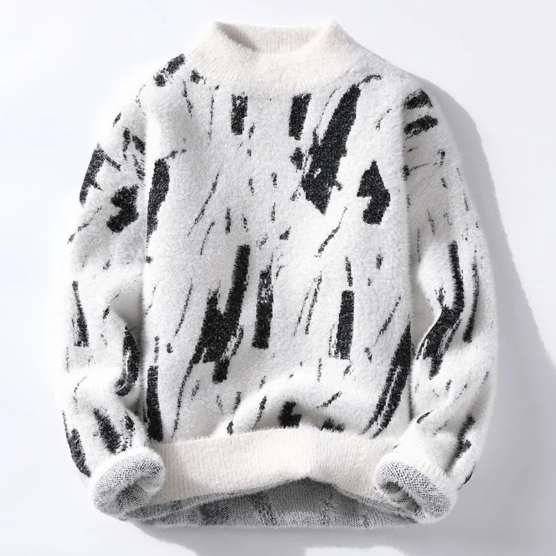 Max - Künstlerischer kuscheliger Pullover