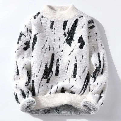 Max - Künstlerischer kuscheliger Pullover