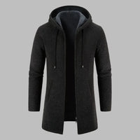 Hoodie für Herren - Leichte Sommerjacke mit Kapuze und Reißverschluss – Grün