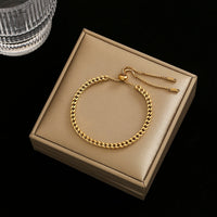 Verstellbares Gold- und Silberarmband – Gold