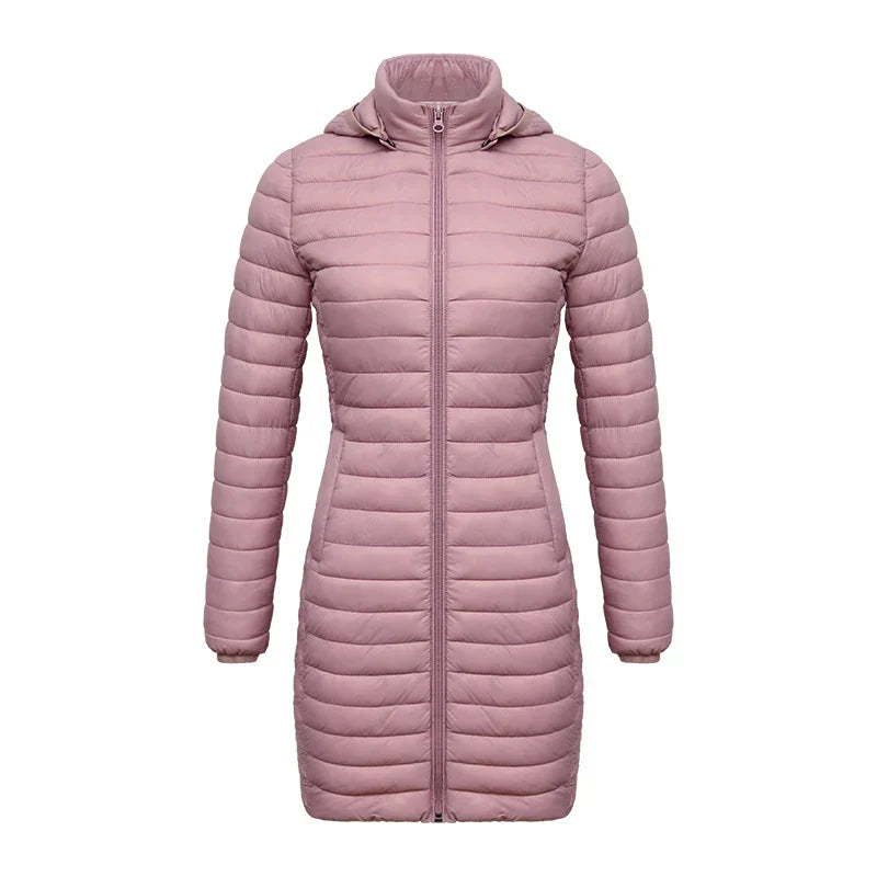 Rosi - Kuschelige lange Parka Jacke