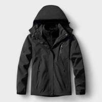 Exeter 3-in-1 Wasserfeste Outdoor-Jacke – Schwarz