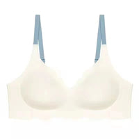 Nahtloser Damen Bh Ohne Bügel | Komfortabel – Cremeweiß
