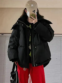 Gepo | Gepolsterte Winterjacke – Schwarz