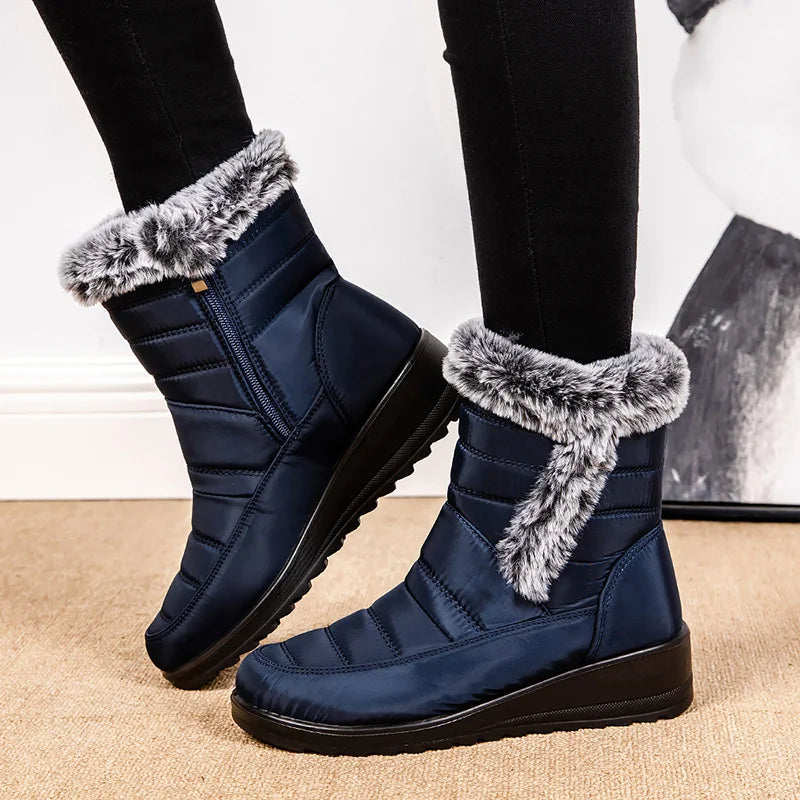 Gabiella | Vielseitige und unterstützende orthopädische Stiefel mit wasserdichter Polarfutter-Dämmung