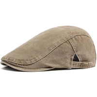 Hans | Vintage Flat Cap – Khaki