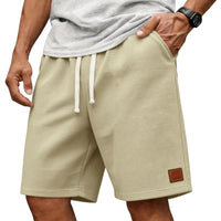 Garenix - Strukturierte Athleisure-Shorts – Khaki