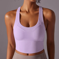 Sportlicher Yoga Bh Für Damen | Enge Passform – Lila