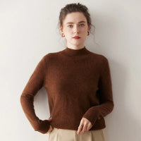 Livia Cashmere Sweater – Braun