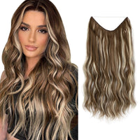 GlamSchleier™ Sofortige Haartransformation – Aschbraun