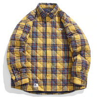 Irelata | Herren Vintage Jacke aus gepolsterter Baumwolle – Gelb