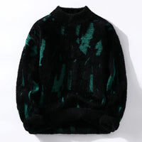 Arnold | Kaschmir-Halber Rollkragenpullover im Streetwear-Stil – Schwarz