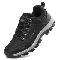 Herren Im Freien Wander Schuhe | Trekking und Weg – Schwarz